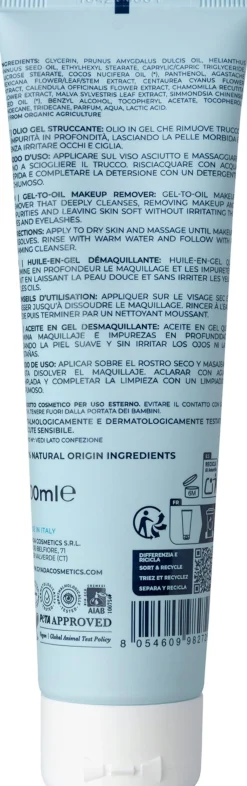Olio Gel Struccante, 100 ml
