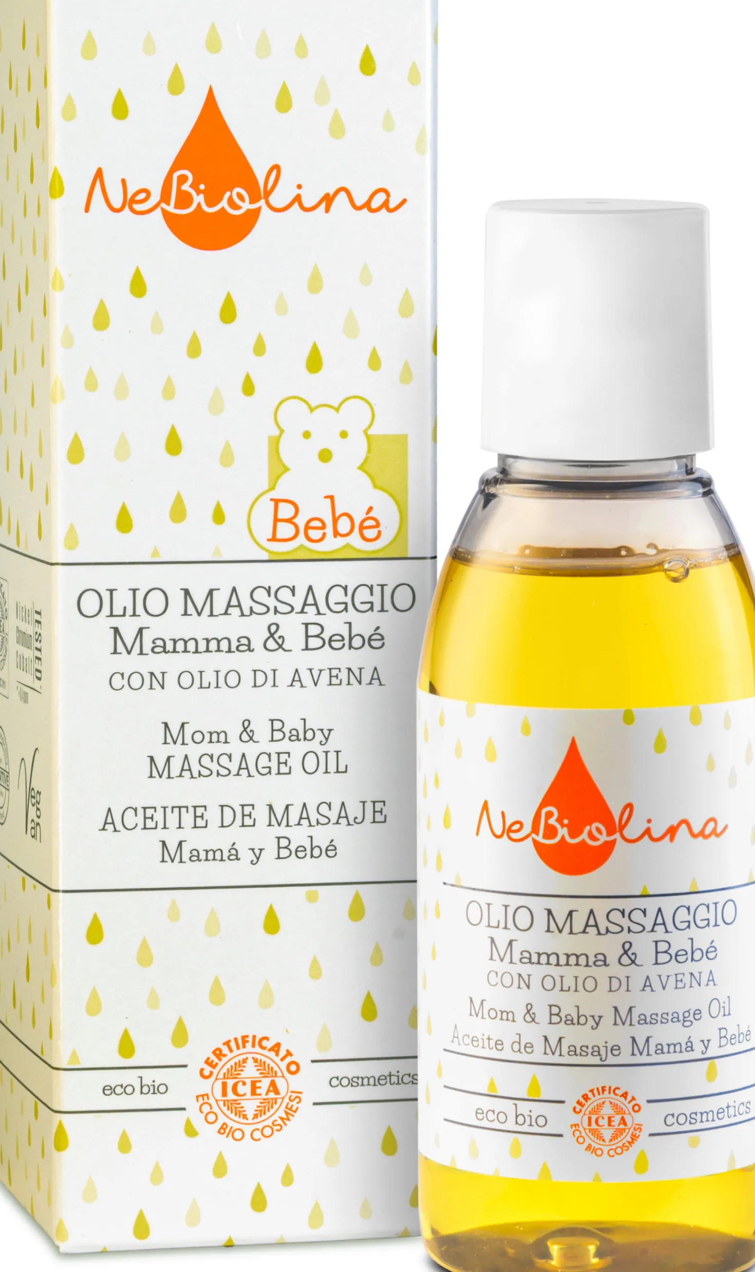 Olio Massaggio Mamma & Bebè, 100 ml