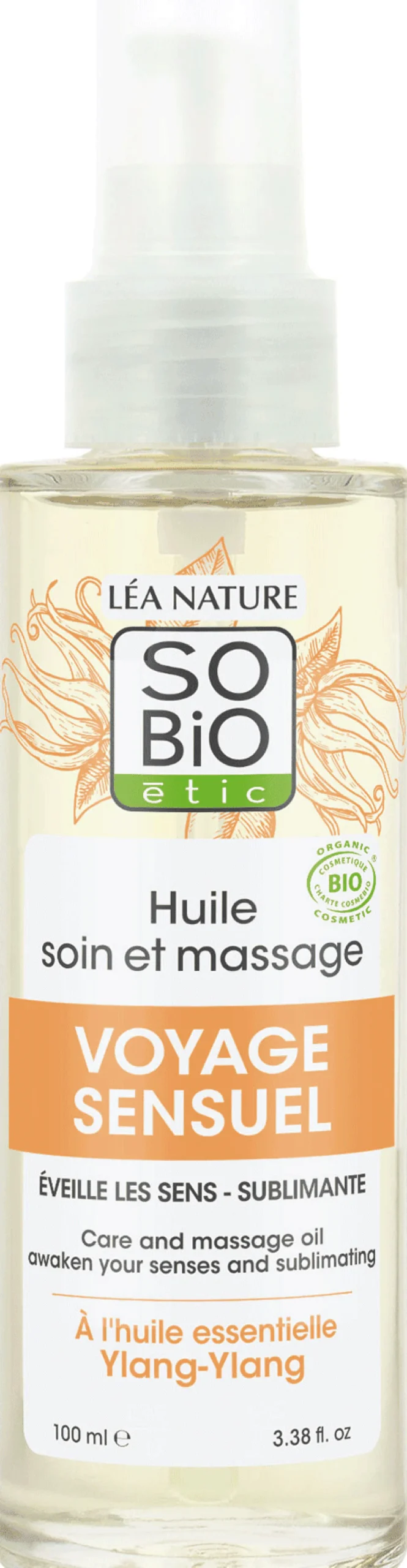 Olio Nutriente e da Massaggio "Viaggio dei Sensi", 100 ml