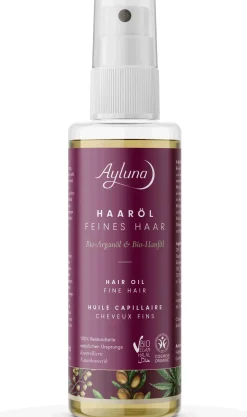 Olio per Capelli con Argan Bio e Canapa Bio, 100 ml