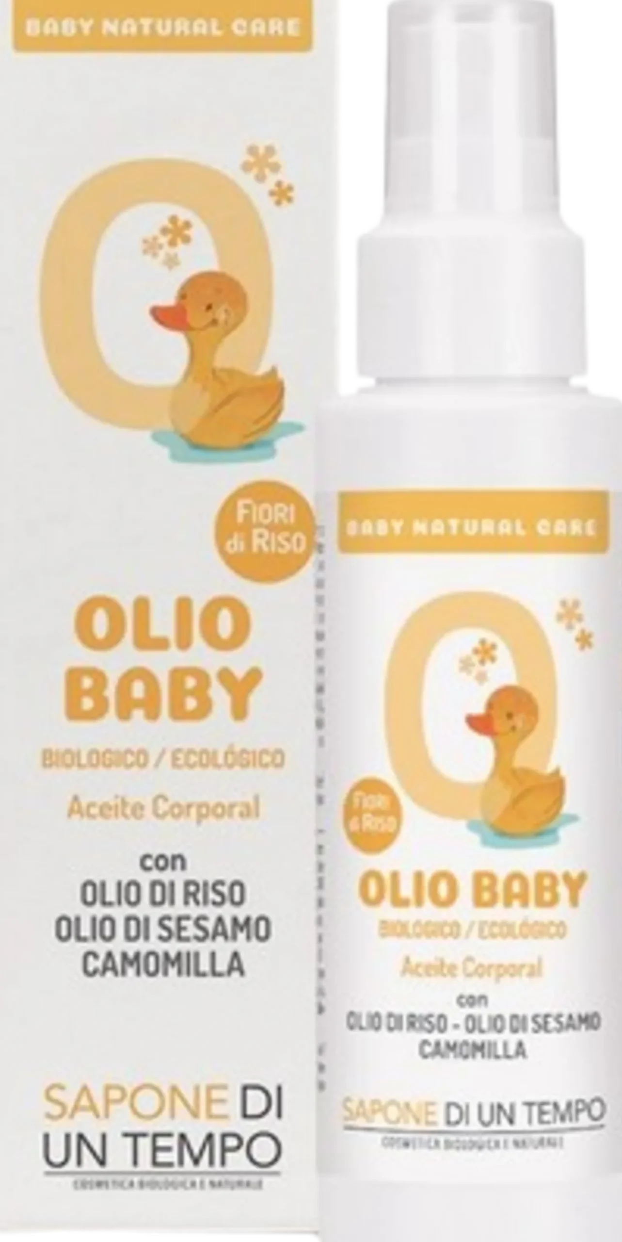 Olio Per il Corpo Baby Fiori di Riso, 100 ml