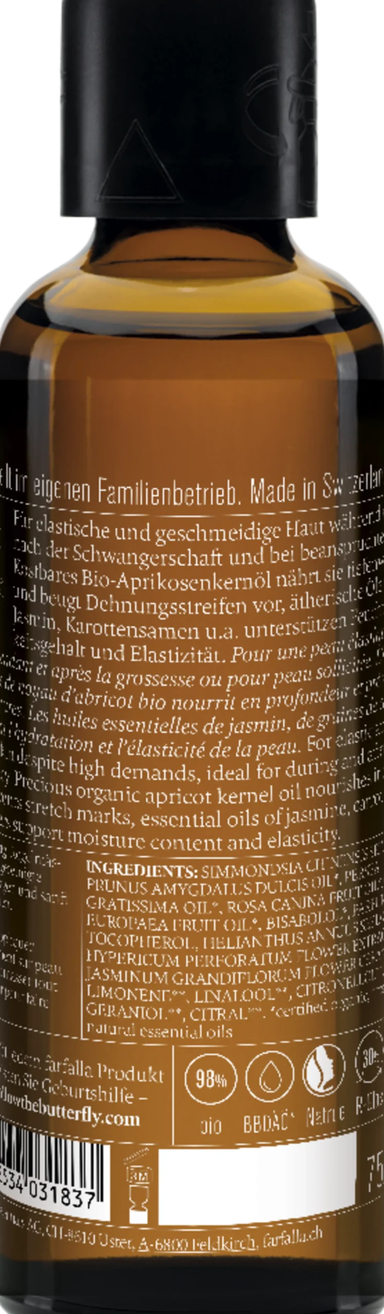 Olio per le Smagliature da Gravidanza, 75 ml