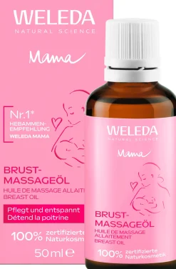 Olio per Massaggi al Seno, 50 ml