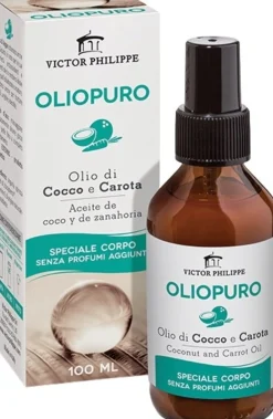 OLIOPURO - Olio di Cocco e Carota, 100 ml