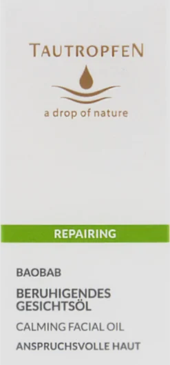 Olio Viso Lenitivo al Baobab, 35 ml