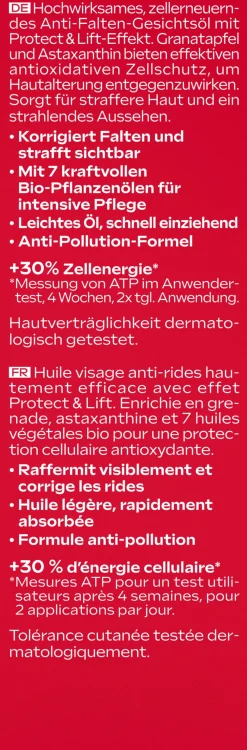 Olio Viso Rassodante al Melograno, 30 ml