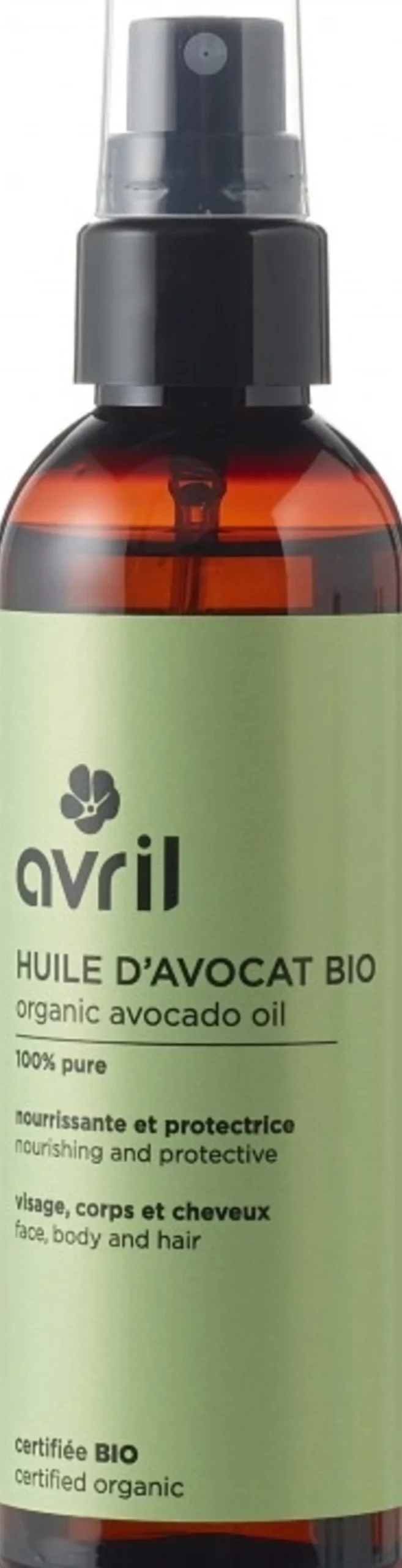 Organic Avocado Oil, 100 ml