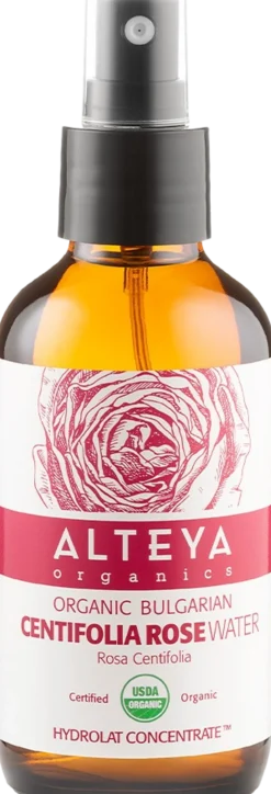 Organic Bulgarian Centifolia Rose Water, 120 ml