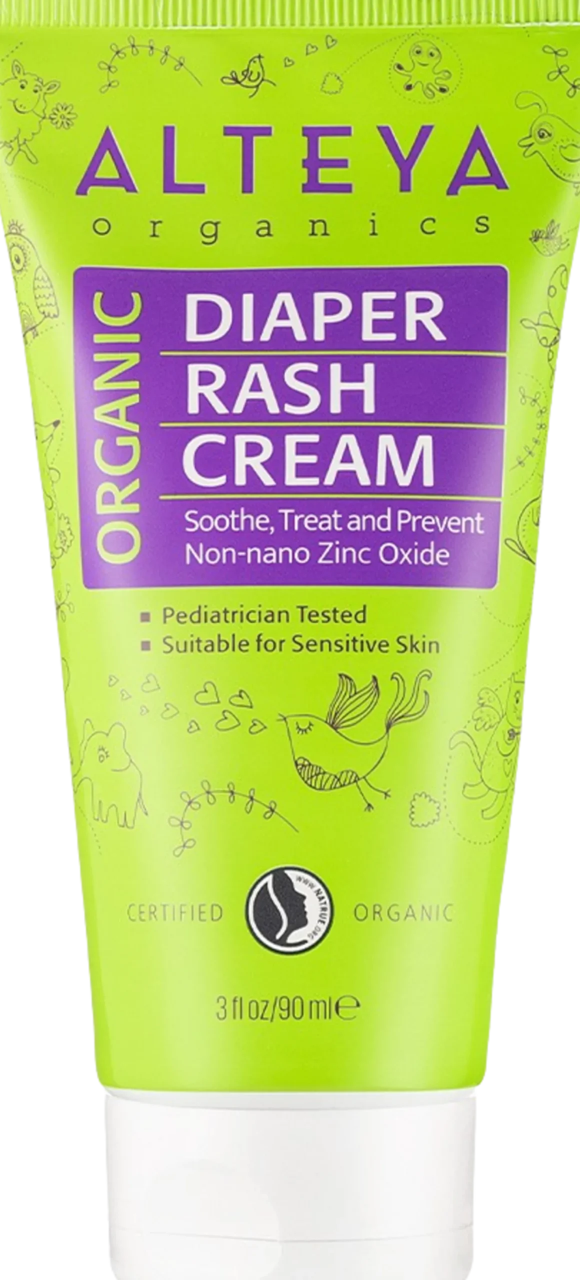 Organic Diaper Rash Cream, 30 ml