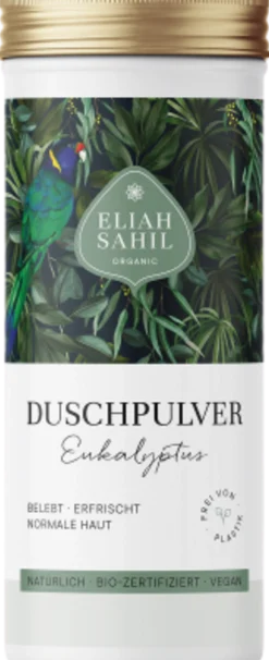 Organic Eucalyptus Shower Powder, 90 g