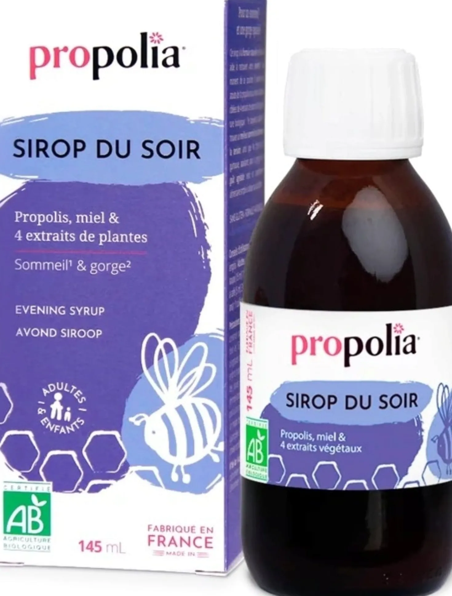 Organic Evening Syrup, 145 ml