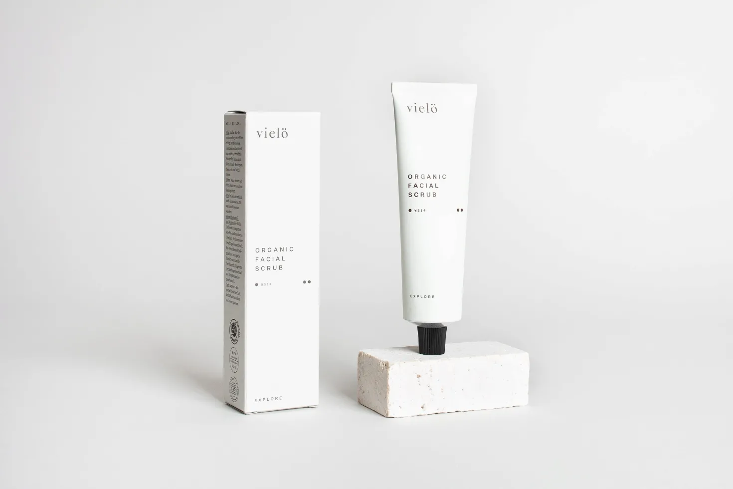 Organic Facial Scrub, 50 ml