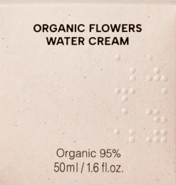 Organic Flowers Water Cream, 50 ml