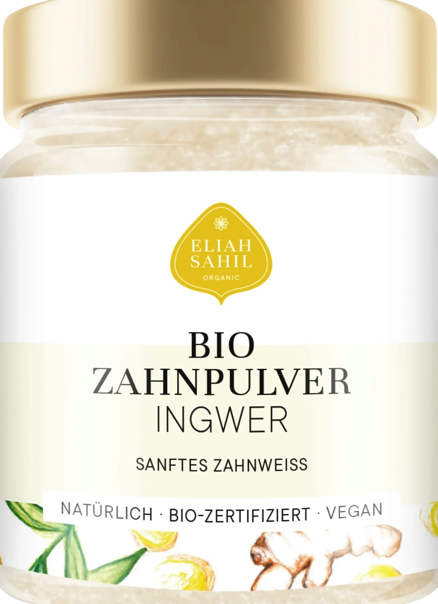 Organic Ginger Toothpowder, 45 g
