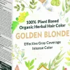 Organic Herbal Hair Color Golden Blonde, 100 g