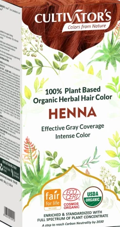 Organic Herbal Hair Color Henna, 100 g