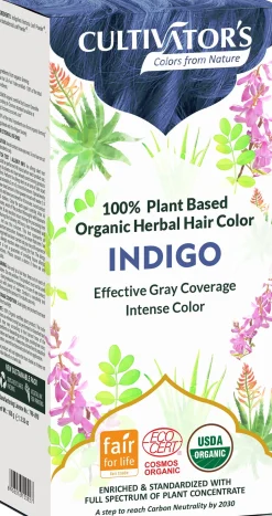 Organic Herbal Hair Color Indigo, 100 g