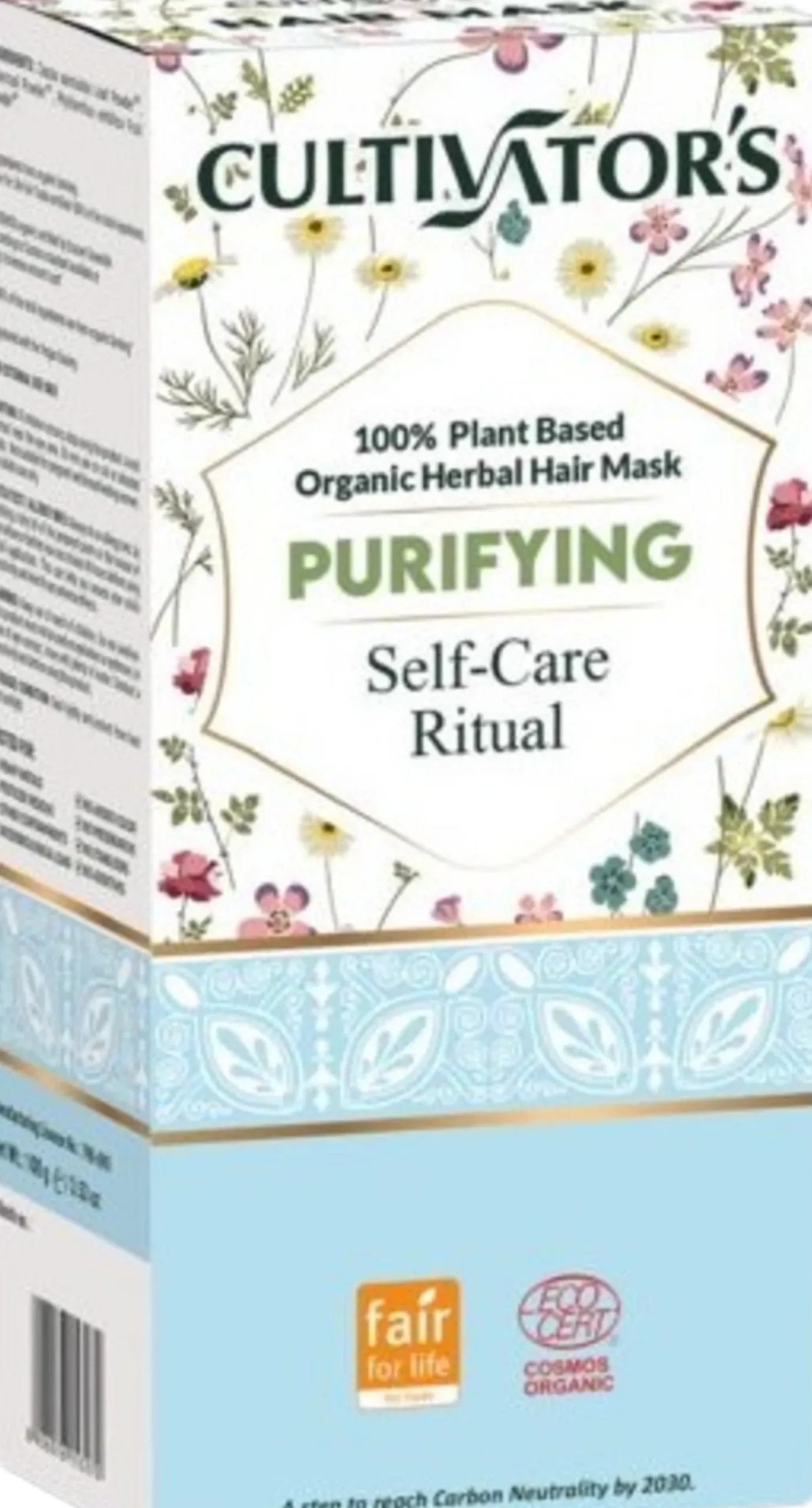 Organic Herbal Hair Mask Powder, Purifying (100 g)