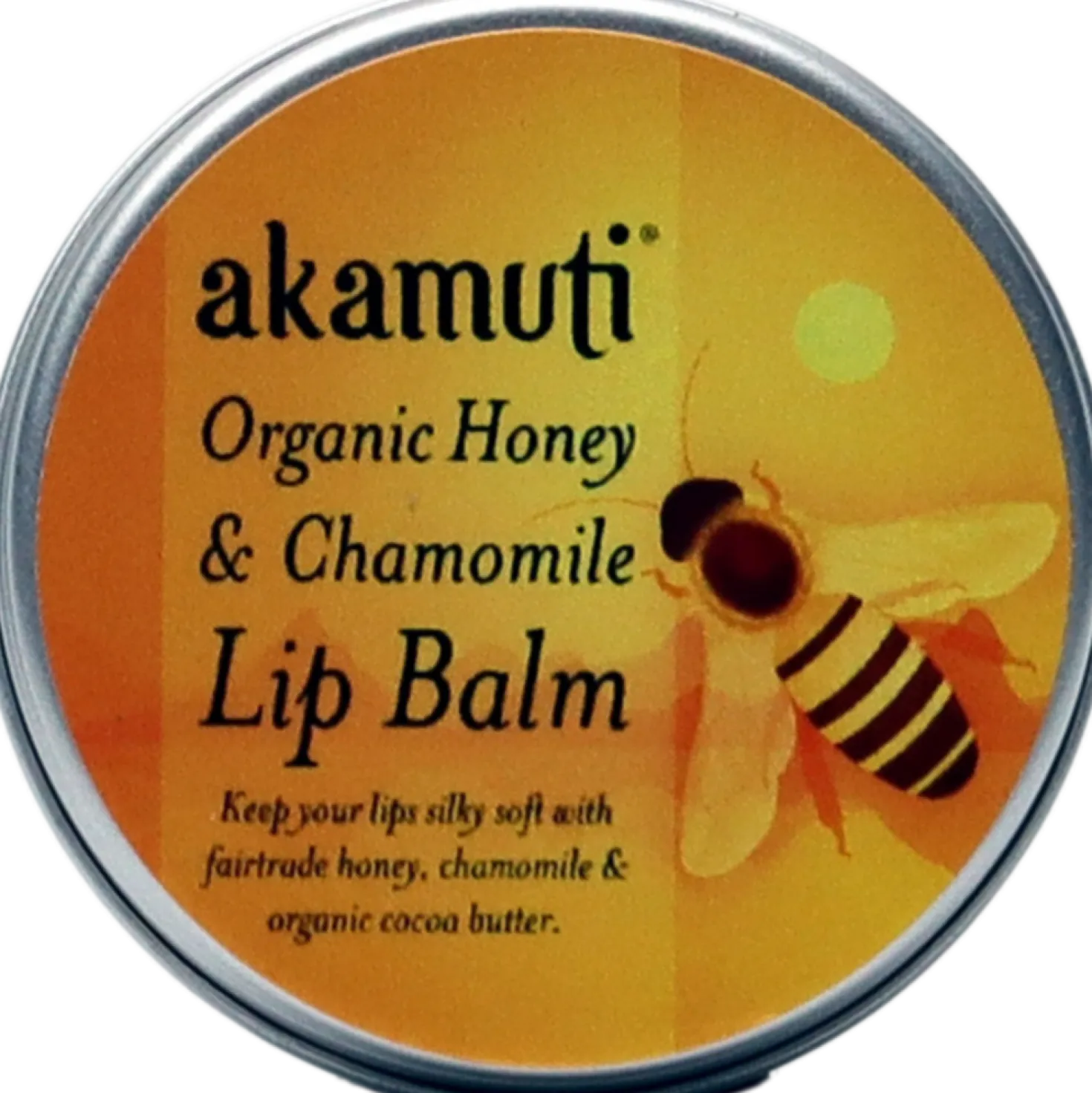 Organic Honey & Chamomile Lip Balm, 10 ml