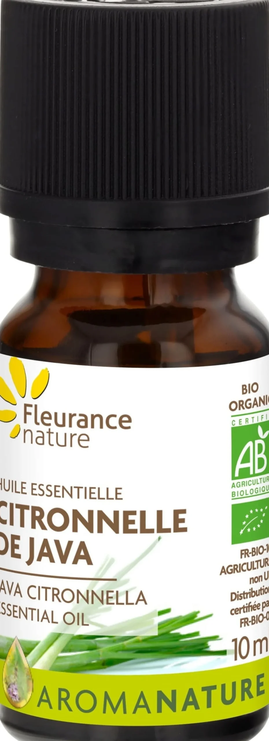 Organic Java Citronella Essential Oil, 10 ml