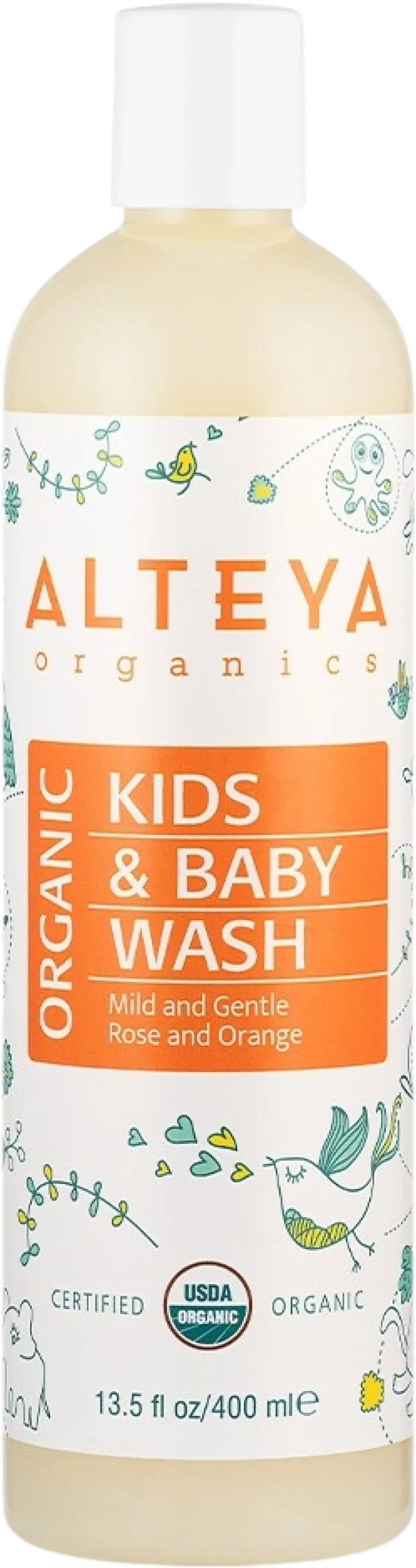 Organic Kids & Baby Wash, 400 ml
