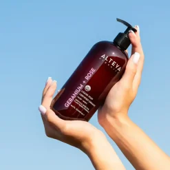 Organic Liquid Soap Geranium + Rose, 500 ml