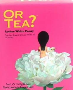 Organic Lychee White Peony, bustine - box da 10 pz. (10 pezzi)
