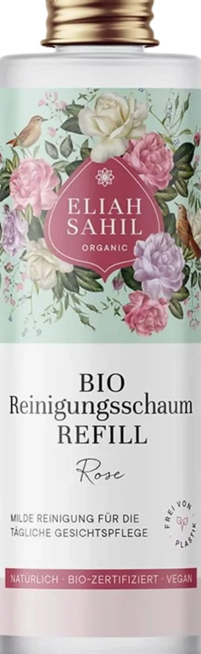 Organic Rose Cleansing Foam, Refill 100 ml