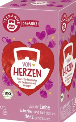 Organics - Tisana Bio alla Frutta From the Heart, 20 bustine a doppia camera (40 g)
