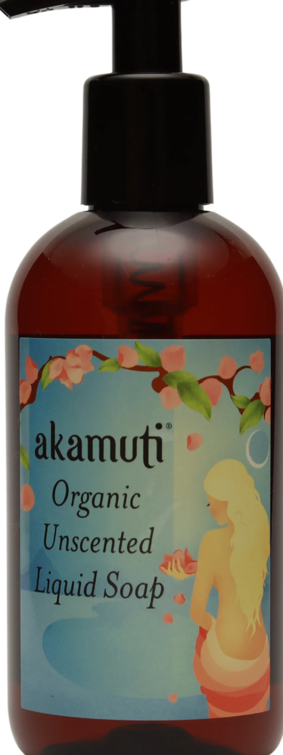 Organic Unscented Liquid Soap, 250 ml