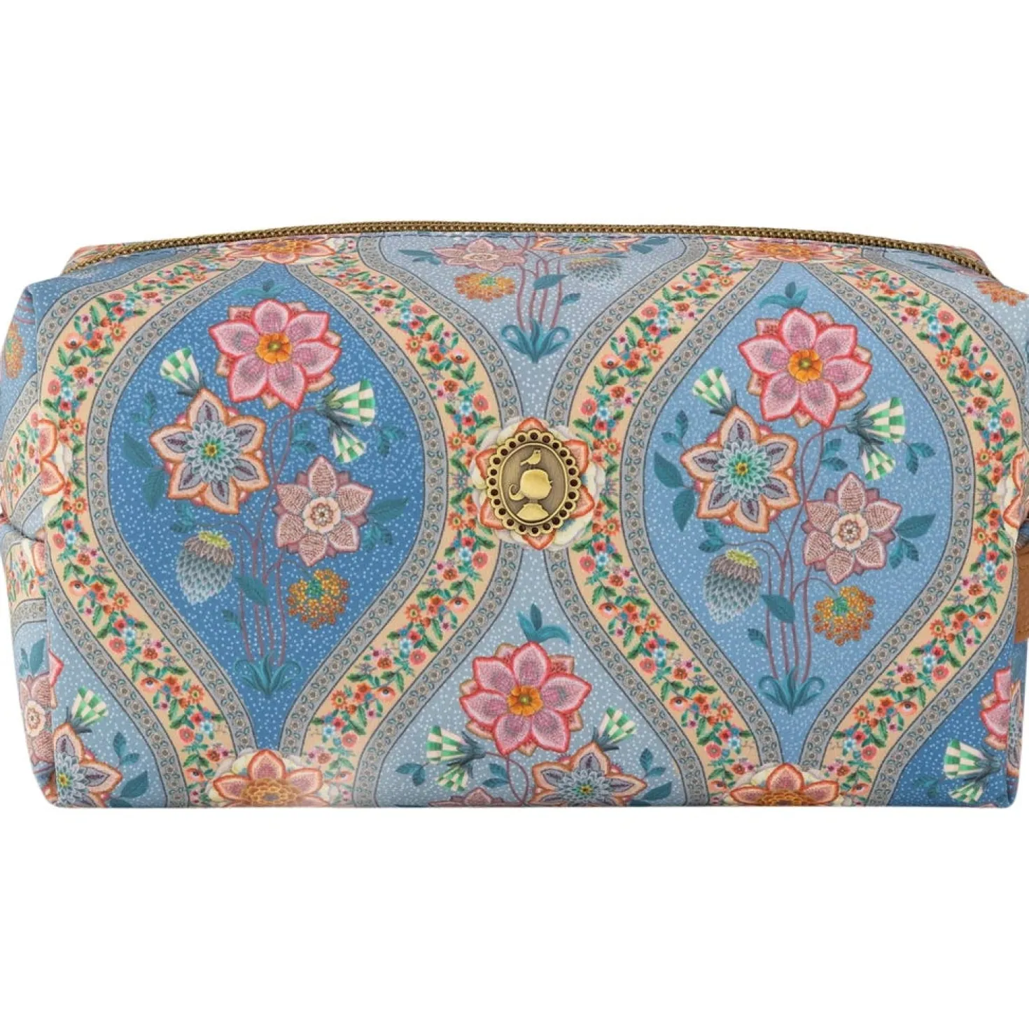 Ornamento - Necessaire Coco - Medio, Blu