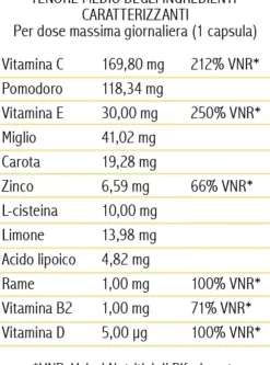 osolebio Integratore Alimentare "Sun Vitamin", 30 capsule