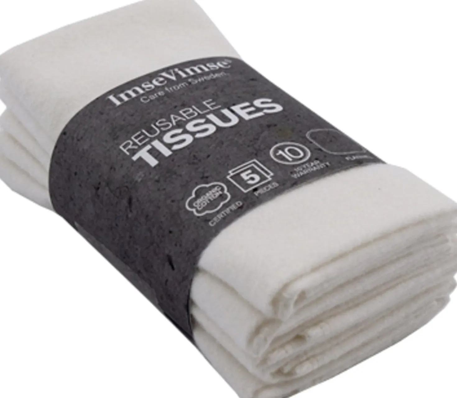 Panni Riutilizzabili, Natural (5 pezzi)