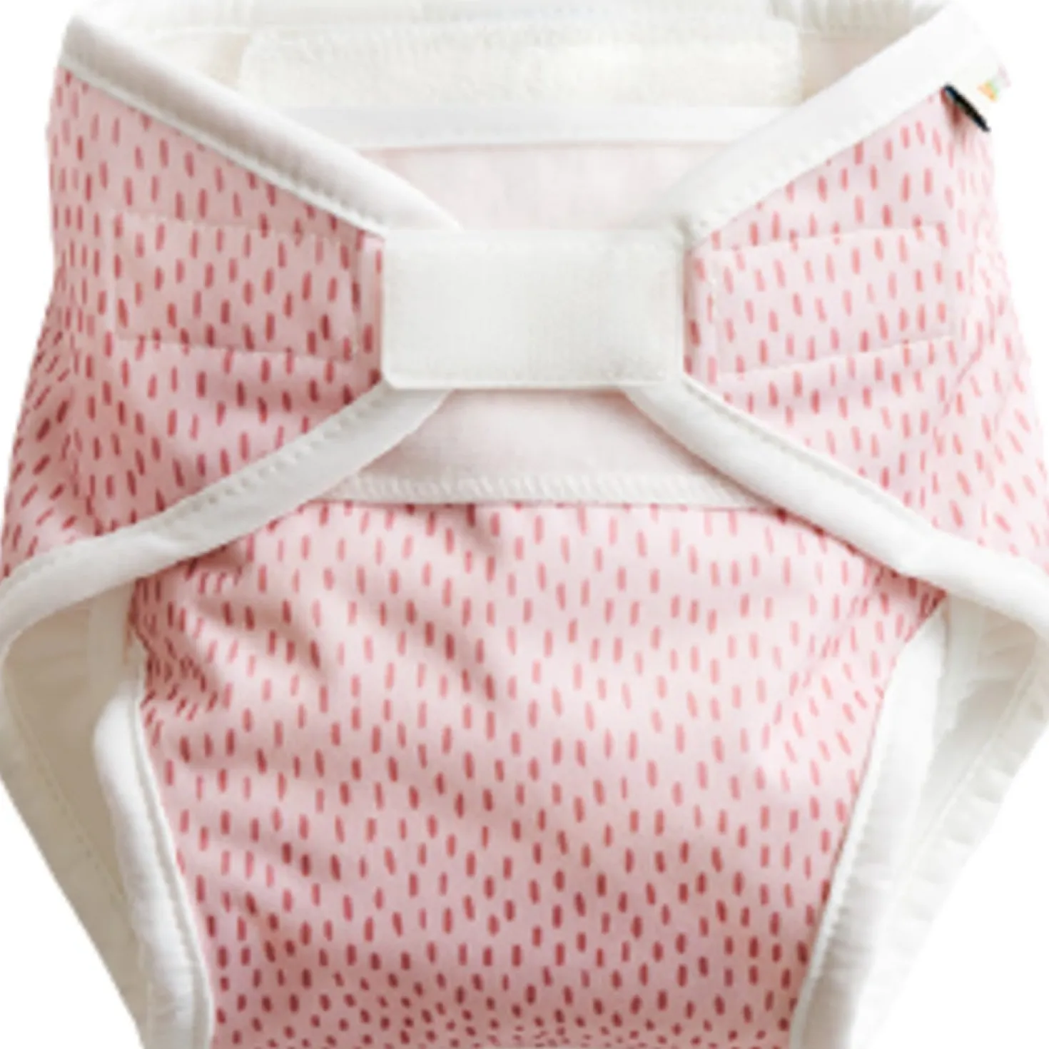 Pannolino Tutto-in-Uno in Tessuto Taglia L, Pink Sprinkle