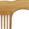Pettine di Legno con Denti Larghi, legno di ciliegio