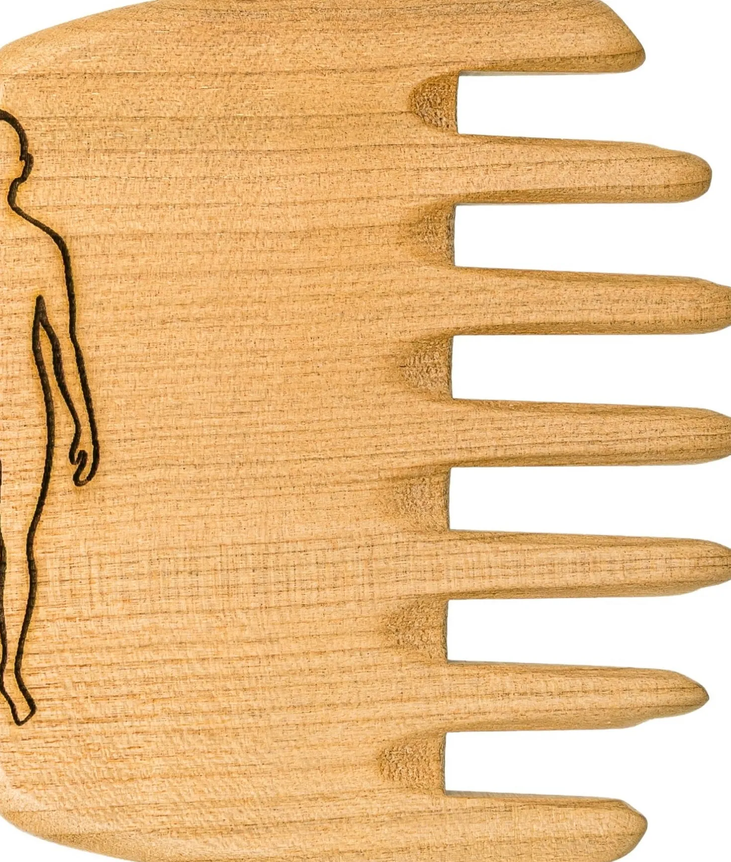 Pettine Massaggiante per Muscoli, 10,5 cm