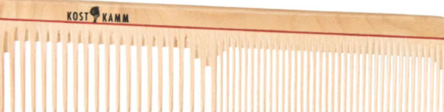Pettine Professionale con Denti Larghi e Stretti