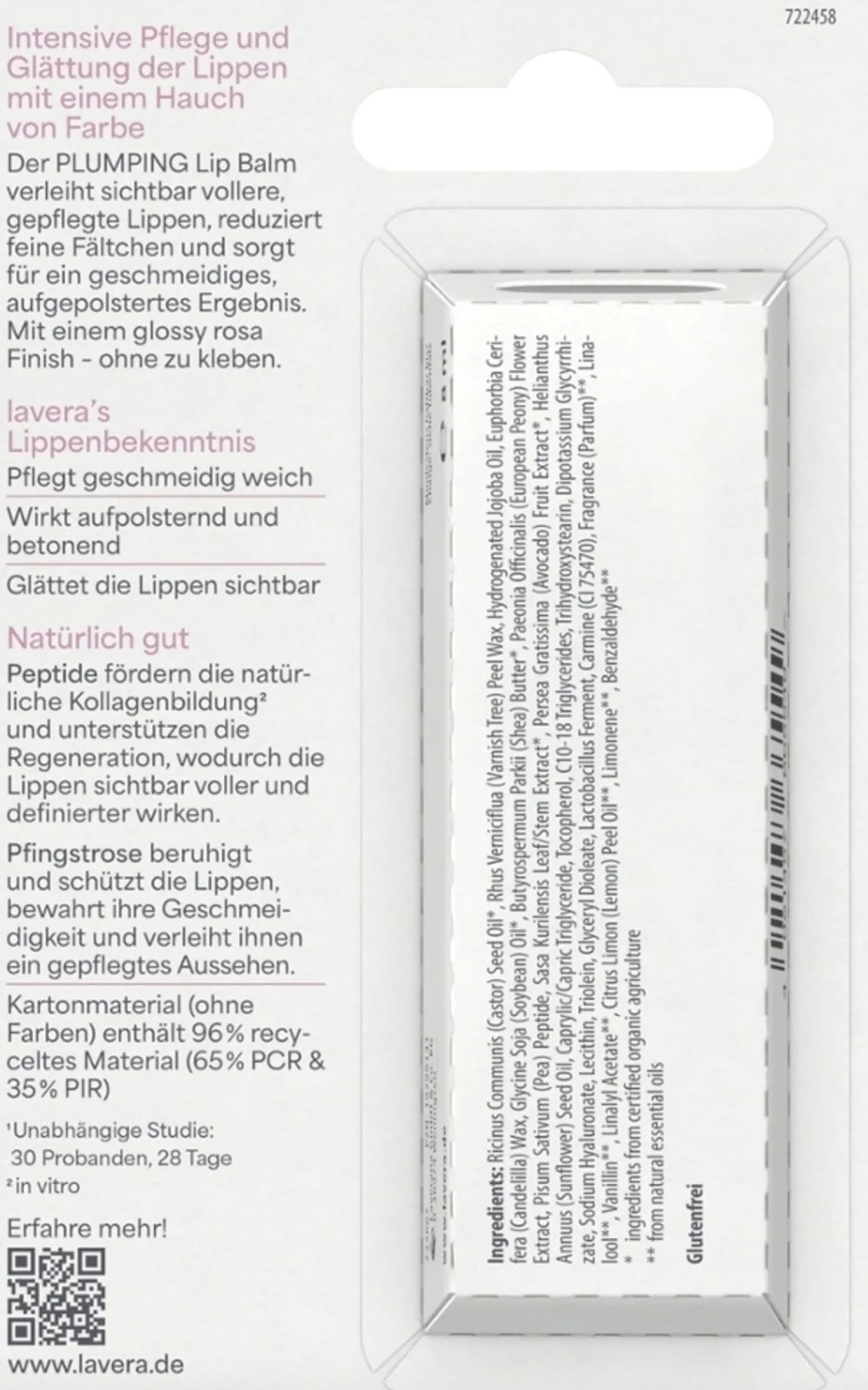 PLUMPING Balsamo Labbra Rimpolpante, 8 ml