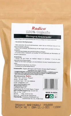 Polvere di Bhringraj Bio, 100 g
