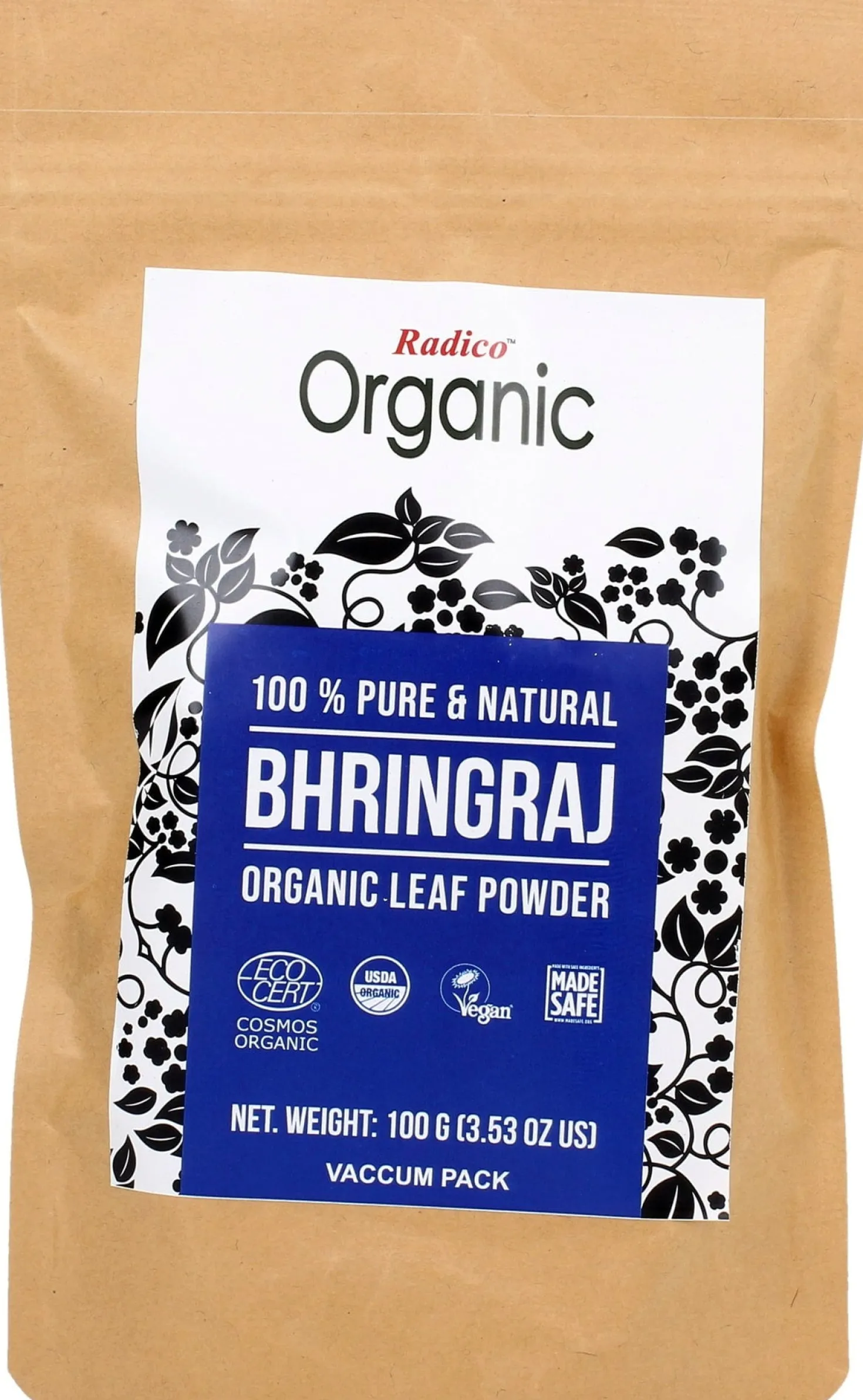 Polvere di Bhringraj Bio, 100 g