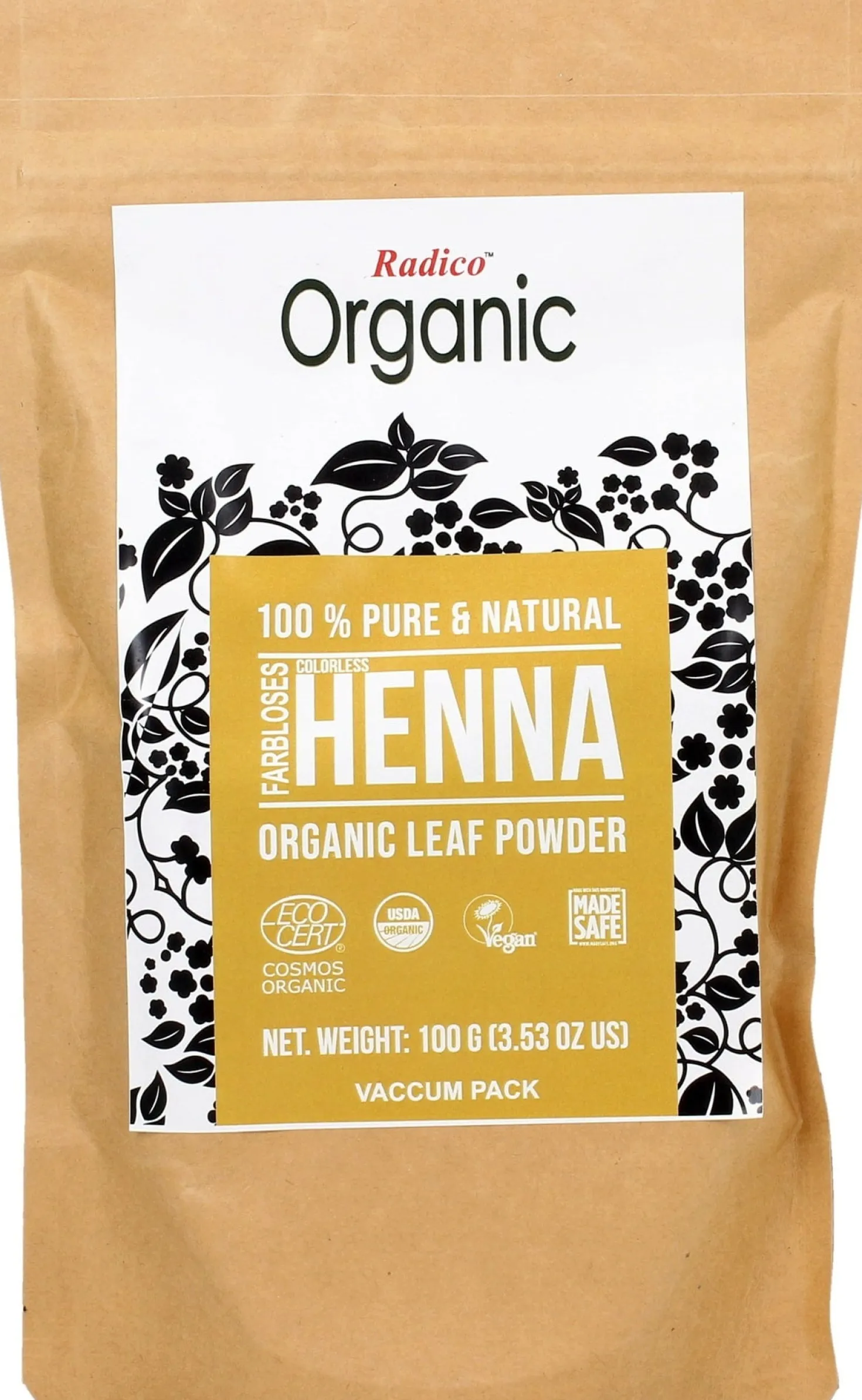 Polvere di Cassia Bio (Henne Naturale), 100 g