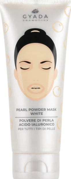 Polvere di Perla - Maschera Viso con Acido Ialuronico, 75 ml