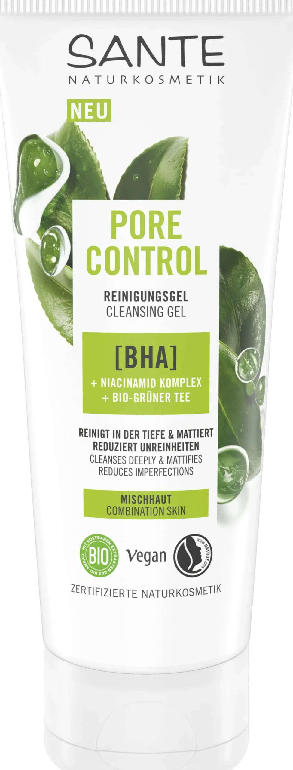 Pore Control Gel Detergente, 100 ml