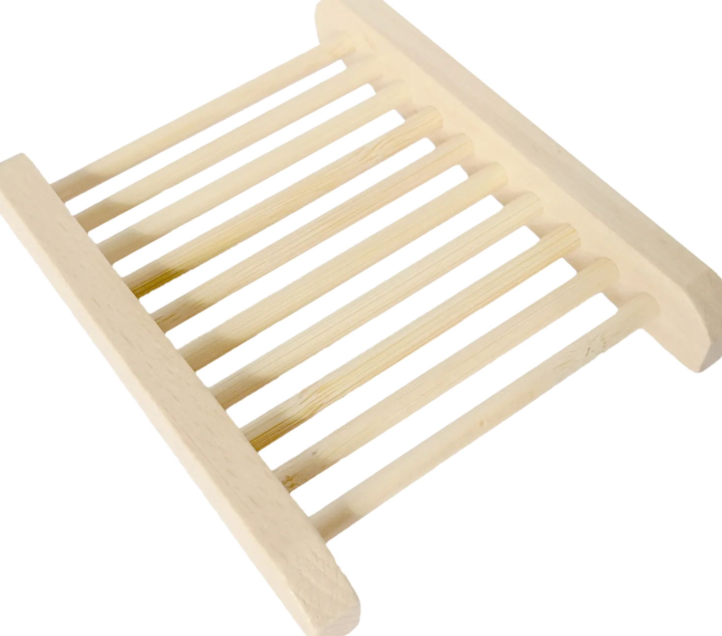 Portasapone a Listelli in Legno, 1 Pz.