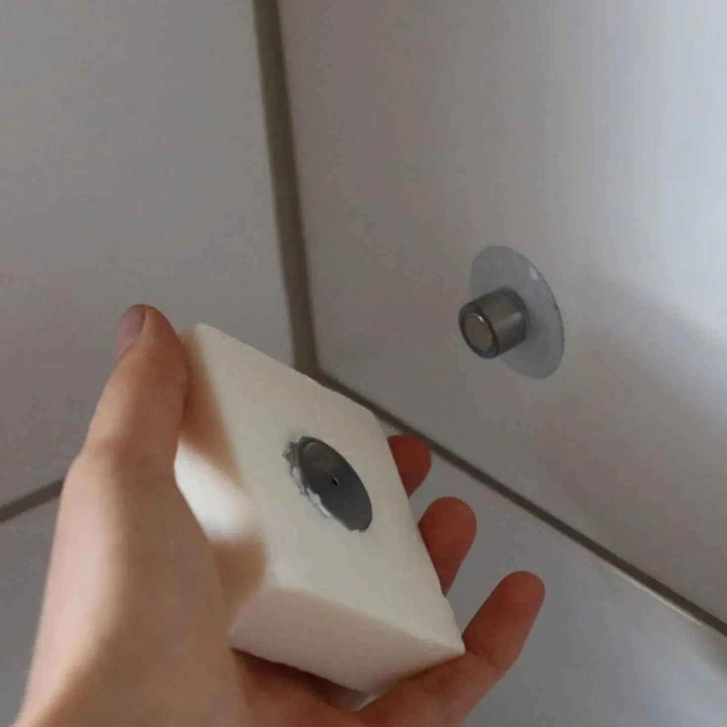 Portasapone Magnetico in Acciaio Inox