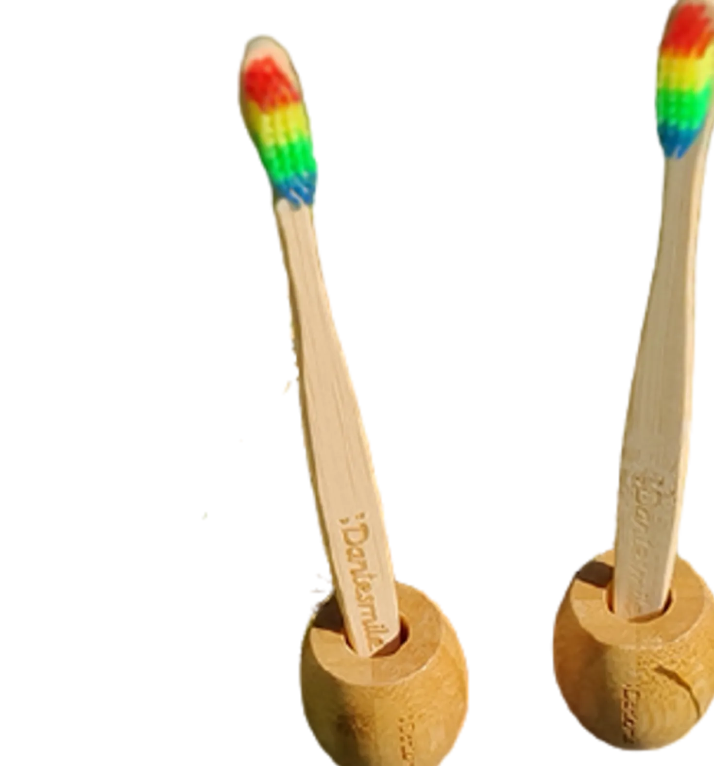 Portaspazzolino in Bambù