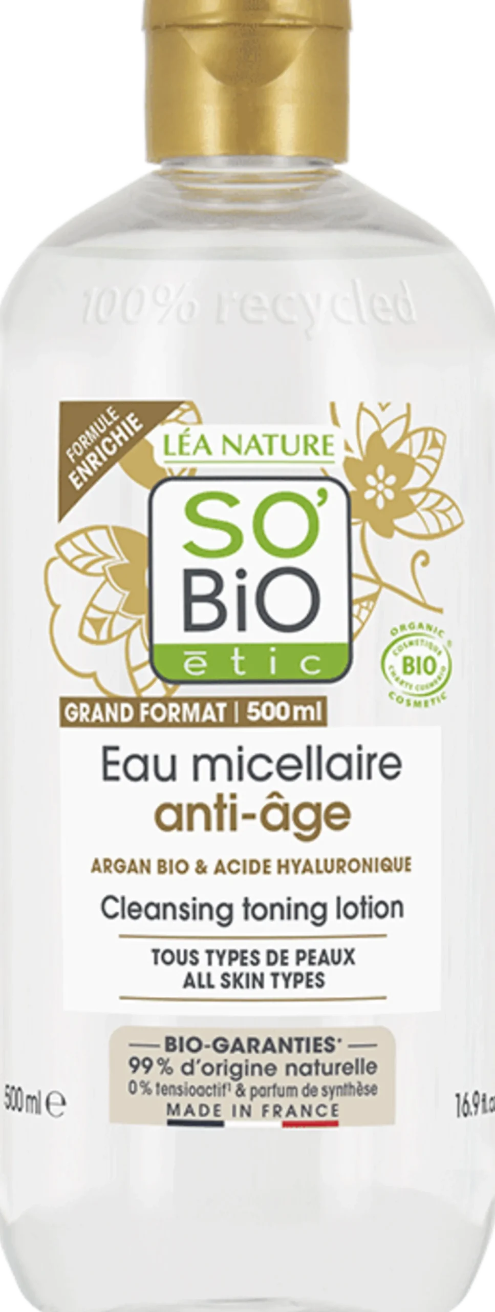 Précieux Argan - Lozione Micellare Anti Aging, 500 ml