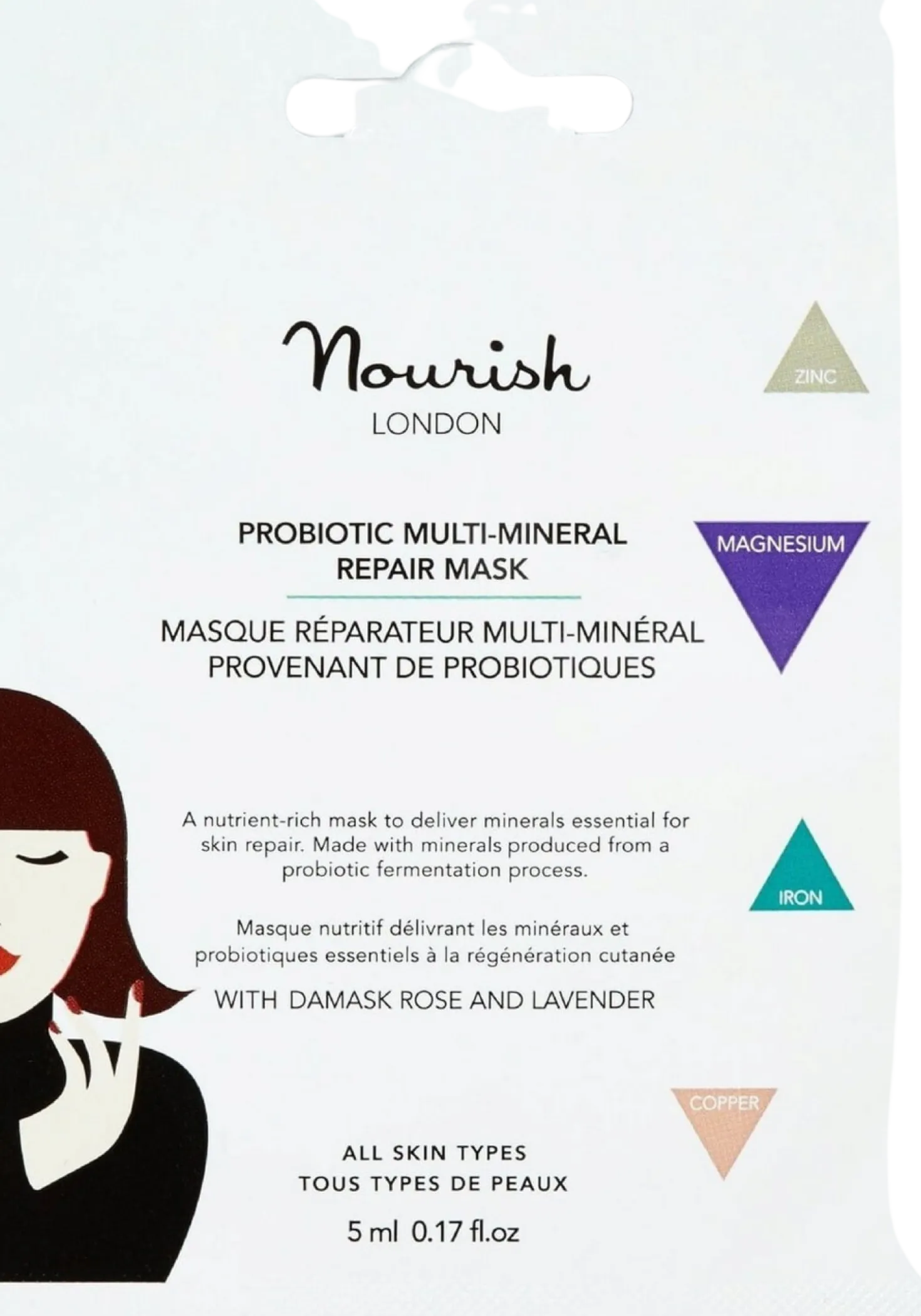 Probiotic Multi-Mineral Repair Mask, 5 ml