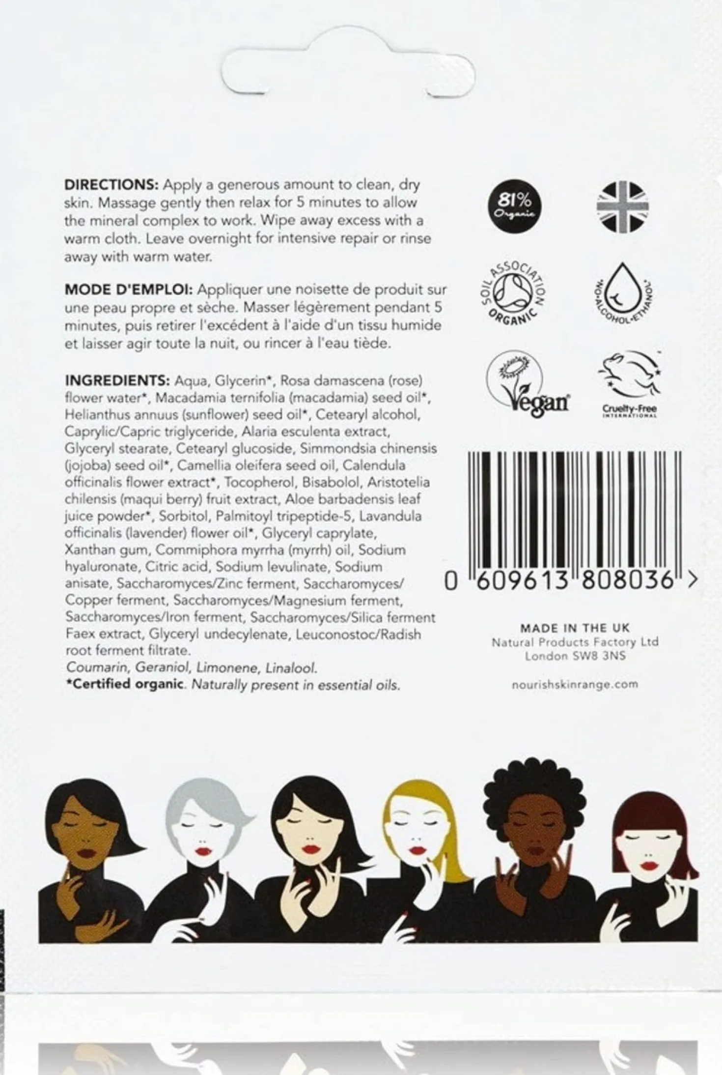 Probiotic Multi-Mineral Repair Mask, 5 ml
