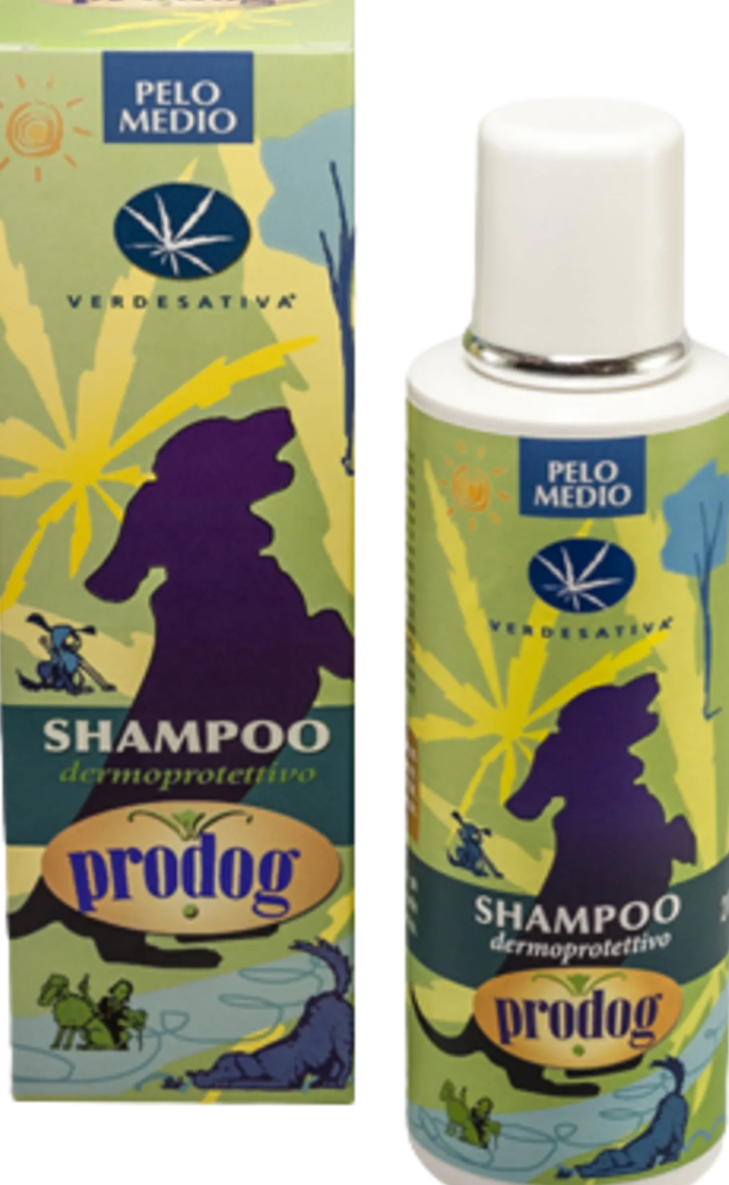 Prodog Shampoo Cani Pelo Medio, 200 ml